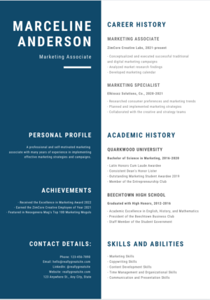 Marketing Cv